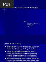 Presentation On How Bios Works