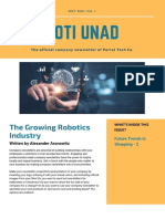 Noti Unad: The Growing Robotics Industry