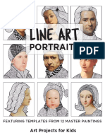 Line Art Portraits Ebook