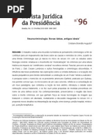 Neurocrimonologia - Novas Ideias, Antigos Ideais