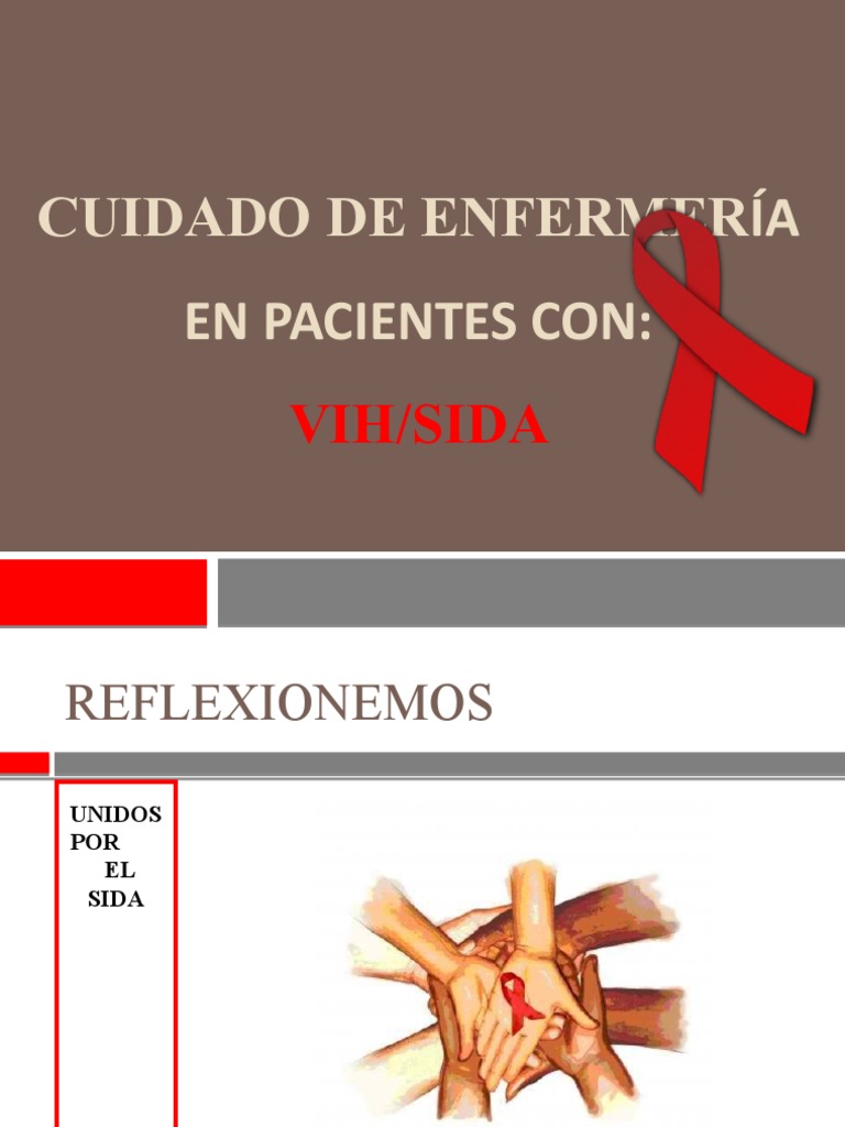 CUIDADO DE ENFERMERÍA EN PACIENTES CON VIH