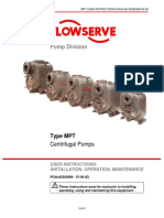 Pump Division: Type MPT