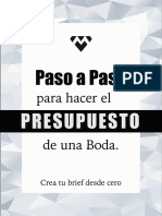 Paso A Paso para Hacer El Presupuesto de Una Boda - TODAMIBODA