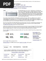 Apple Mac Mini "Core 2 Duo" 1.83 Specs: Identifiers: Mid-2007 - MB138LL/A - Distribute This Page: - Download