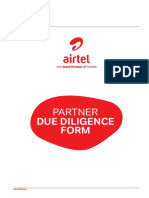 Partner Due Diligence Form