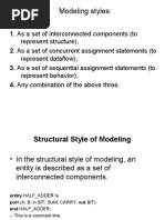 L4 Modeling Styles