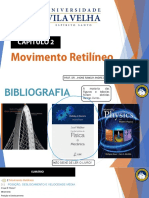 02 - Lista Movimento Retilíneo - Atualizado