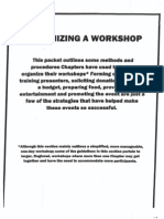 Organizing a Workshop