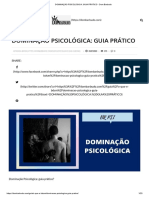 DOMINAÇÃO PSICOLÓGICA_ GUIA PRÁTICO - Dom Barbudo