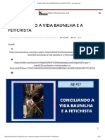 CONCILIANDO A VIDA BAUNILHA E A FETICHISTA - Dom Barbudo