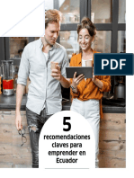 Ebook 5 Recomendaciones Clave para Emprender en Ecuador