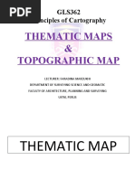 Topographic Map and Thematic Map