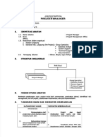 Job Description Job Description Project Manager Project Manager