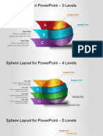 Sphere Layout For Powerpoint - 3 Levels: Text Title