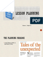 Lesson Planning