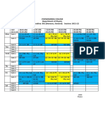 PHY Honours Routine 2020-21 Odd Sem