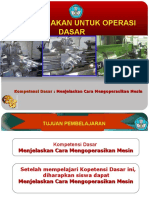 Cara Mengoperasikan Mesin