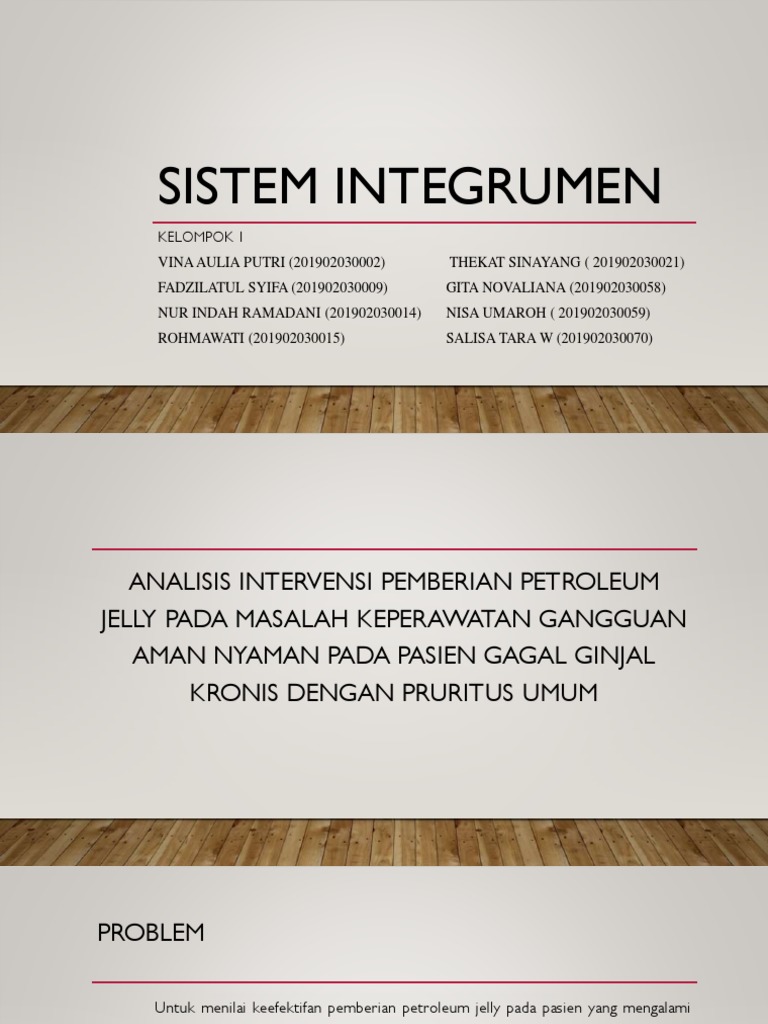 Sistem Integrumen-Kelompok 1 | PDF