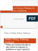 Policy Modelling Week 1 2021