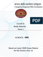 Study Material Class X Term 1 Science KV Malappuram