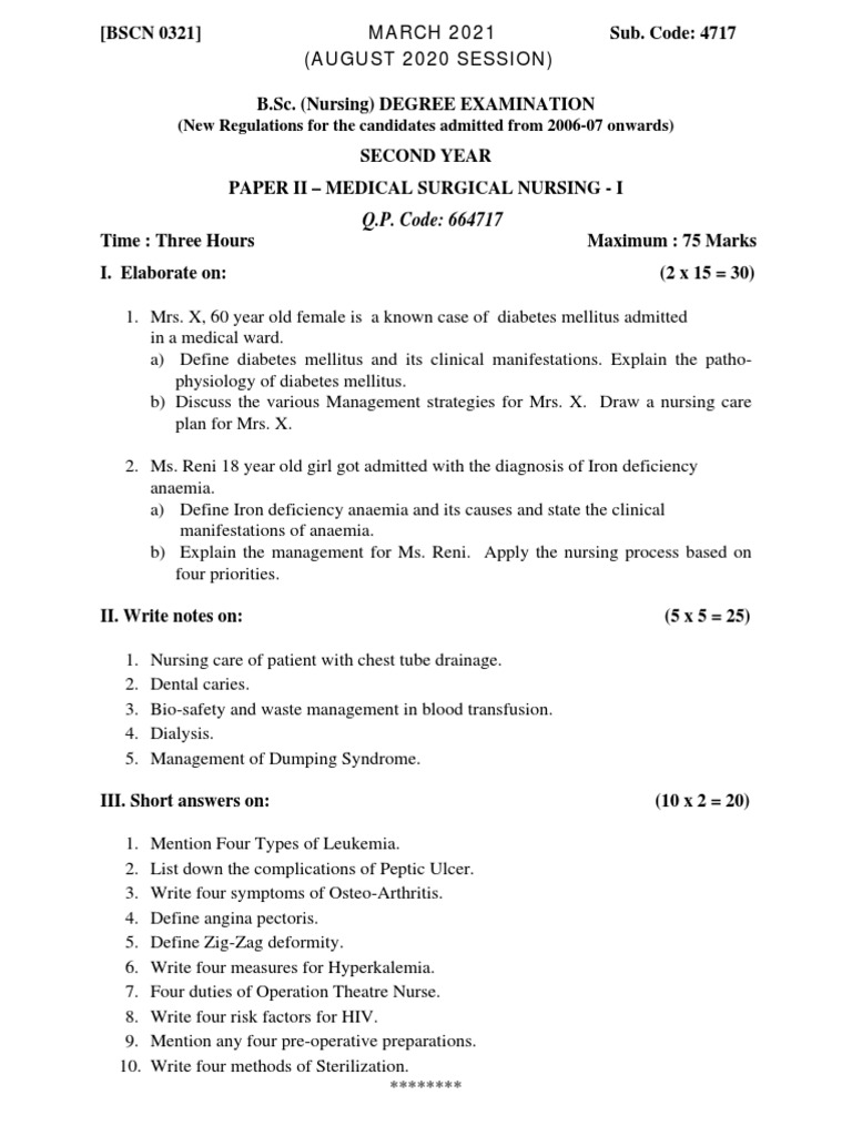 New regulations for the candidates admitted from 2006 07 onwards pdf