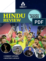 The Monthly Hindu Review | Current Affairs November 2021
