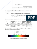 Problemas, Ondas Electromagnéticas