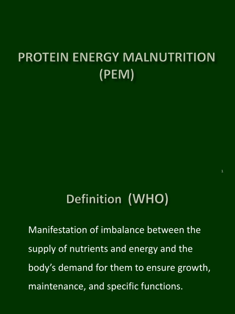 Nutrition PEM PDF Clinical Medicine Medical Specialties