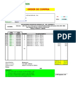 Orden de Compra en Excel Parrilla Grating Junio 2020