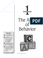 The Abcs of Behavior: Main Ideas