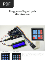 Penggunaan Keypad Pada Mikrokontroler