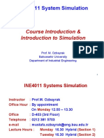 Lec01 - Introduction To Simulation 21-22