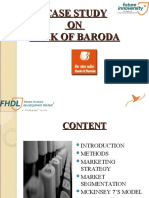 Case Study ON Bank of Baroda