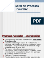 Cautelar Pós