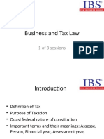 Business and Tax Law: 1 of 3 Sessions