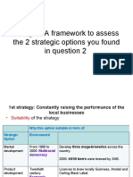 Q3Using SFA Framework To Assess The 2 Strategic