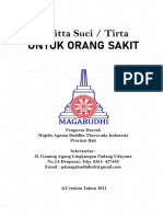 Buku Tirta Untuk Orang Sakit