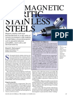 Ferritic Stainless Steels: Soft Magnetic