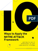 10 Ways To Apply The MITRE ATT&CK Framework