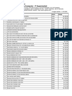 Price List K-Galaxy Komputer - IT Supermarket