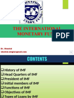 The International Monetary Fund: Dr. Sheetal