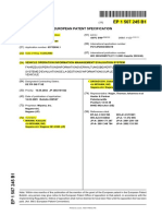 European Patent Specification: Operation Information Management Evaluation System