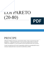 3- Outils Qualite - Loi Pareto (20-80)
