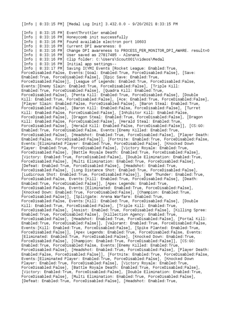 Medal Log 20210920 Pdf Codec Software