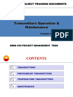 Transmitters Operation & Maintenance