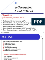 Next Generation: Ipv6 and Icmpv6: Objectives