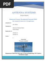 Project Report (Antenna System)