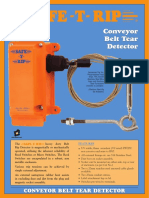 Conveyor Belt Tear Detector