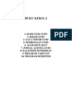 1. Kode Etik, 2. Ikrar Guru, 3. Tata Tertib Guru, 4. Alokasi Waktu, 5. Pembiasaan Guru