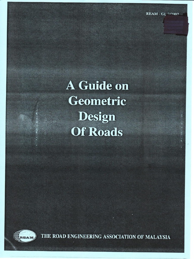 Guide to Road Geometric Design Standards | PDF | Controlled Access ...